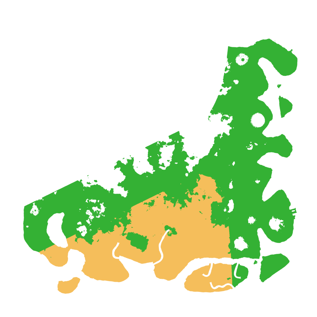 Biome Rust Map: Procedural Map, Size: 4000, Seed: 875134