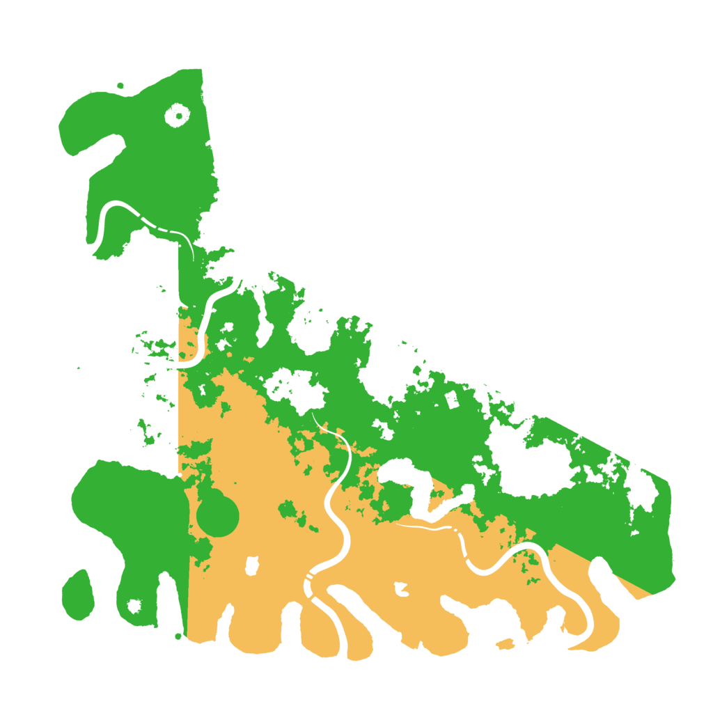 Biome Rust Map: Procedural Map, Size: 4500, Seed: 1526937399