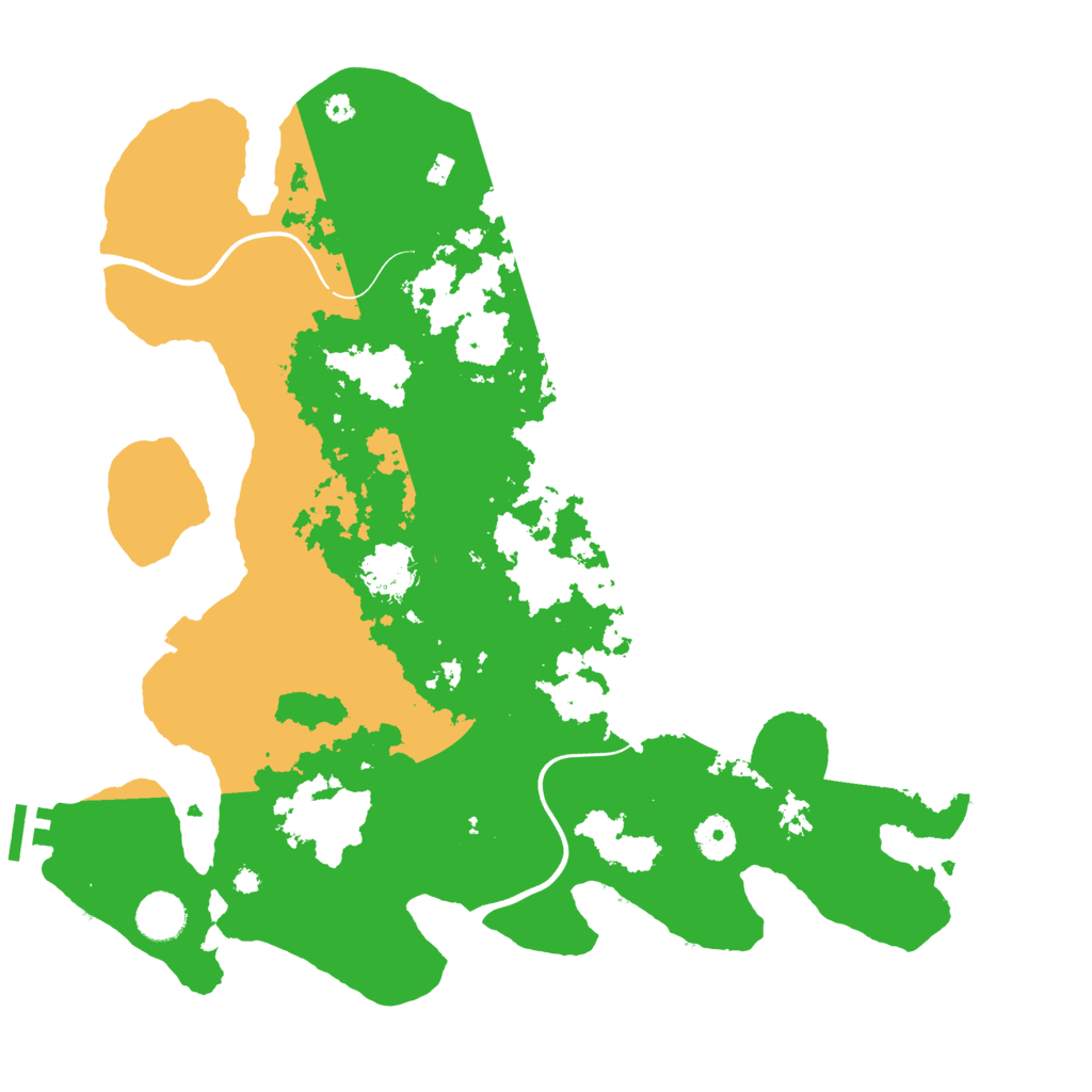Biome Rust Map: Procedural Map, Size: 3900, Seed: 1146627217