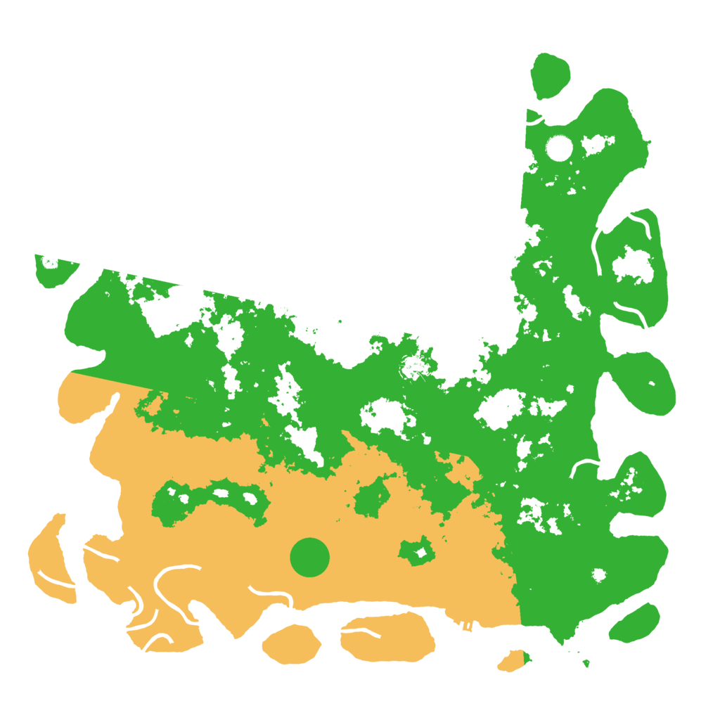 Biome Rust Map: Procedural Map, Size: 4800, Seed: 1002666775