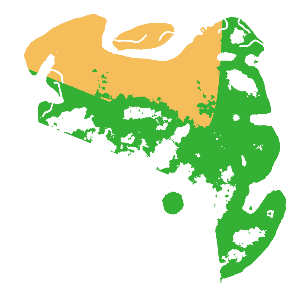 Biome Rust Map: Procedural Map, Size: 4001, Seed: 45678934