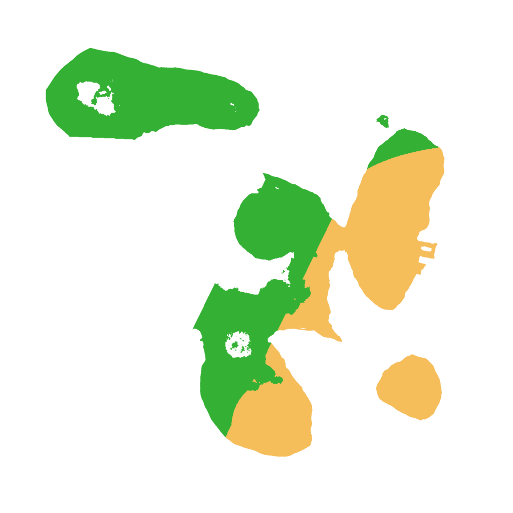 Biome Rust Map: Procedural Map, Size: 2000, Seed: 199159279