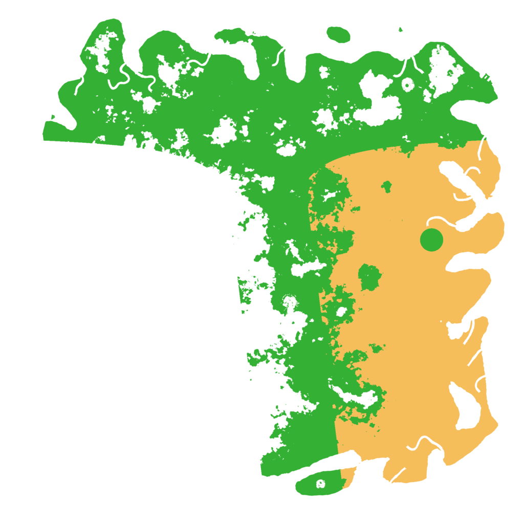 Biome Rust Map: Procedural Map, Size: 6000, Seed: 4630759