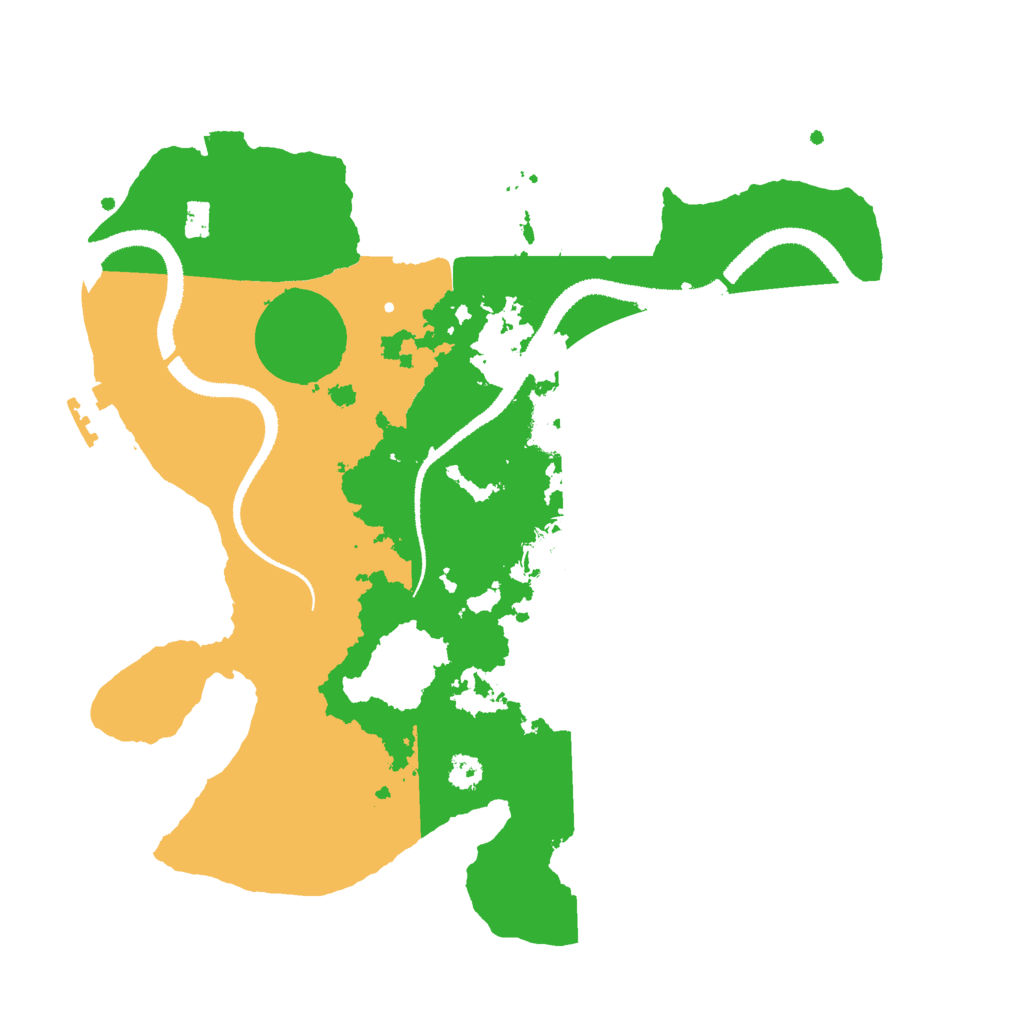 Biome Rust Map: Procedural Map, Size: 3000, Seed: 5471