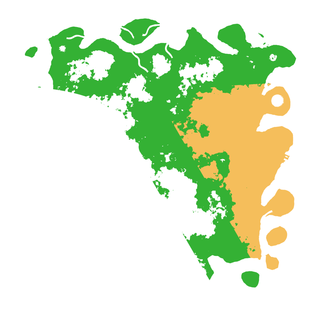 Biome Rust Map: Procedural Map, Size: 4500, Seed: 1279517910
