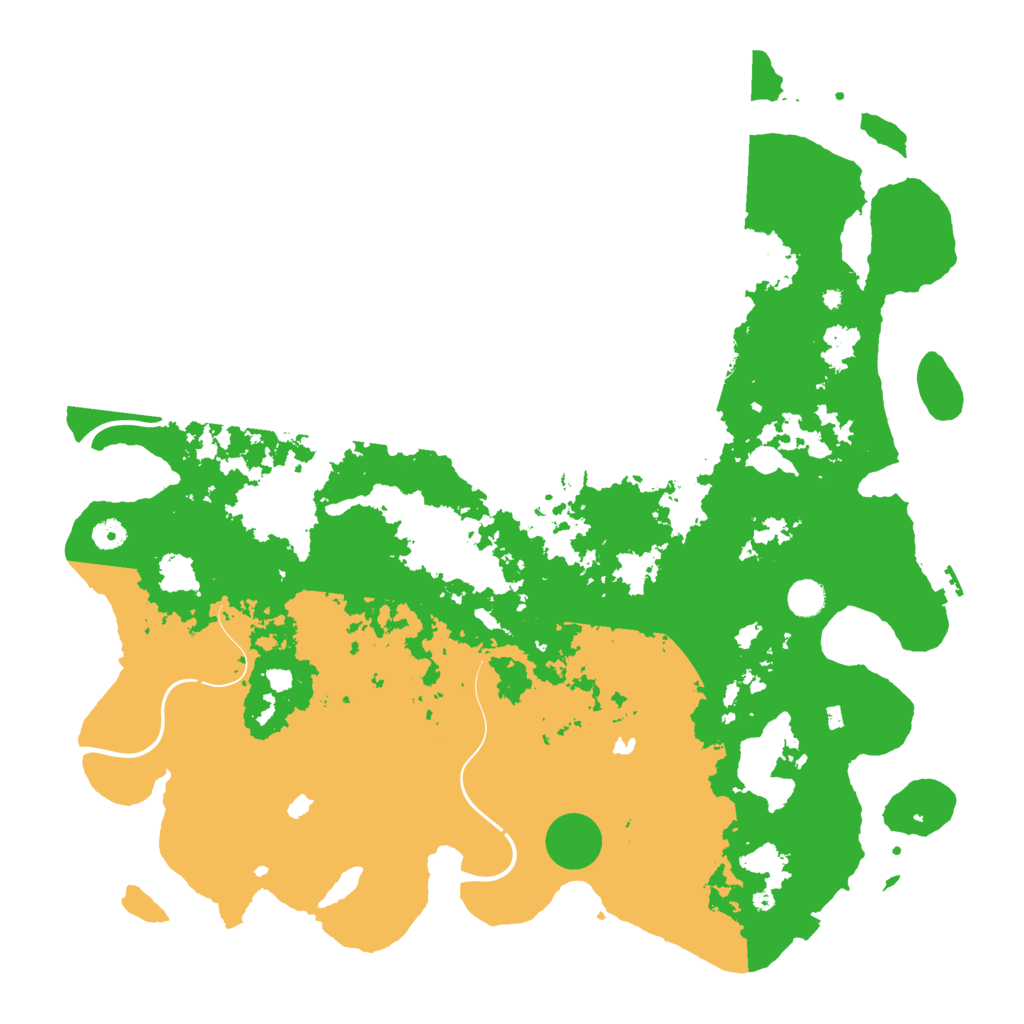 Biome Rust Map: Procedural Map, Size: 4800, Seed: 1100388219