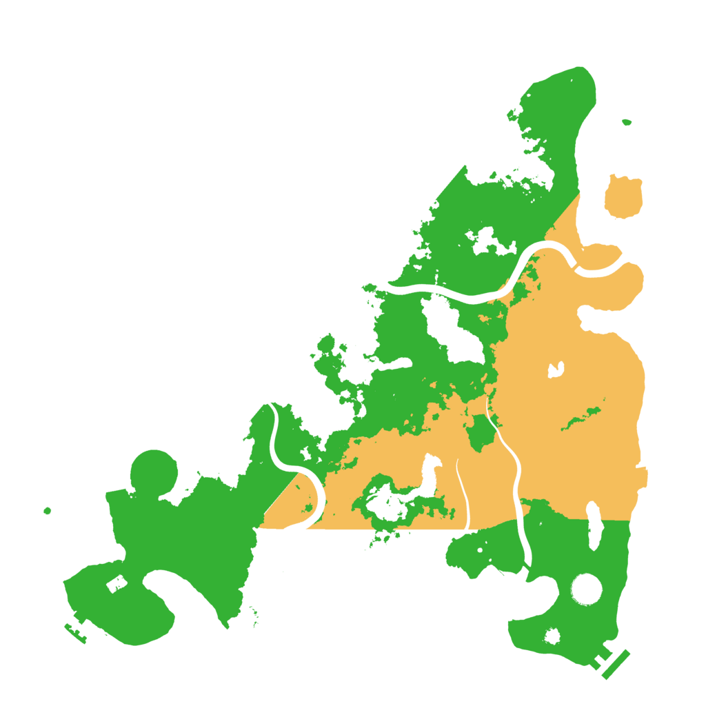 Biome Rust Map: Procedural Map, Size: 4000, Seed: 774759