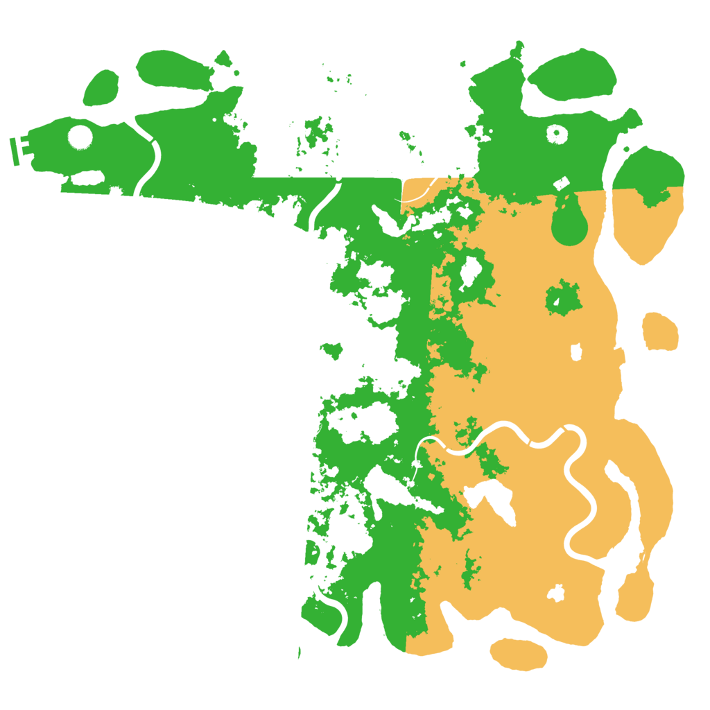 Biome Rust Map: Procedural Map, Size: 5120, Seed: 84409