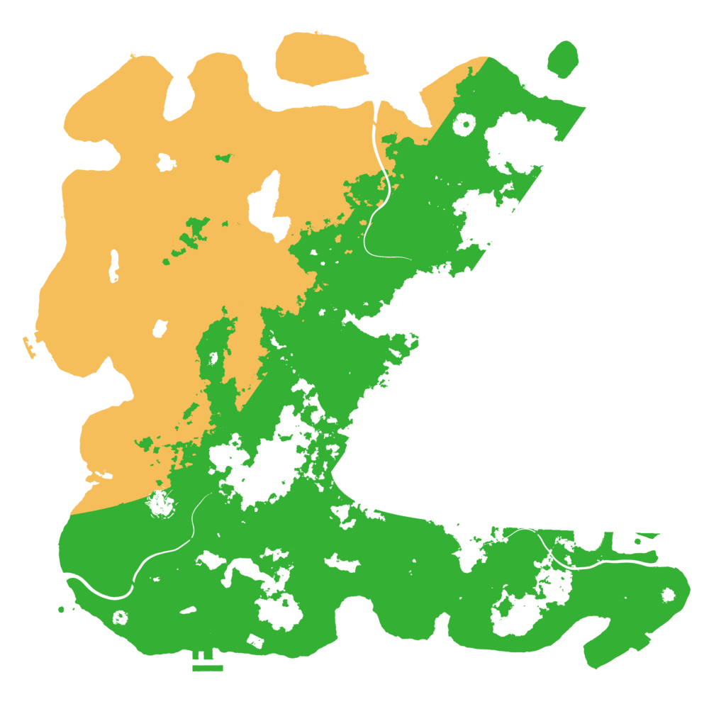 Biome Rust Map: Procedural Map, Size: 4800, Seed: 684077180