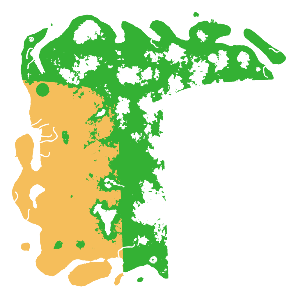 Biome Rust Map: Procedural Map, Size: 6000, Seed: 5471