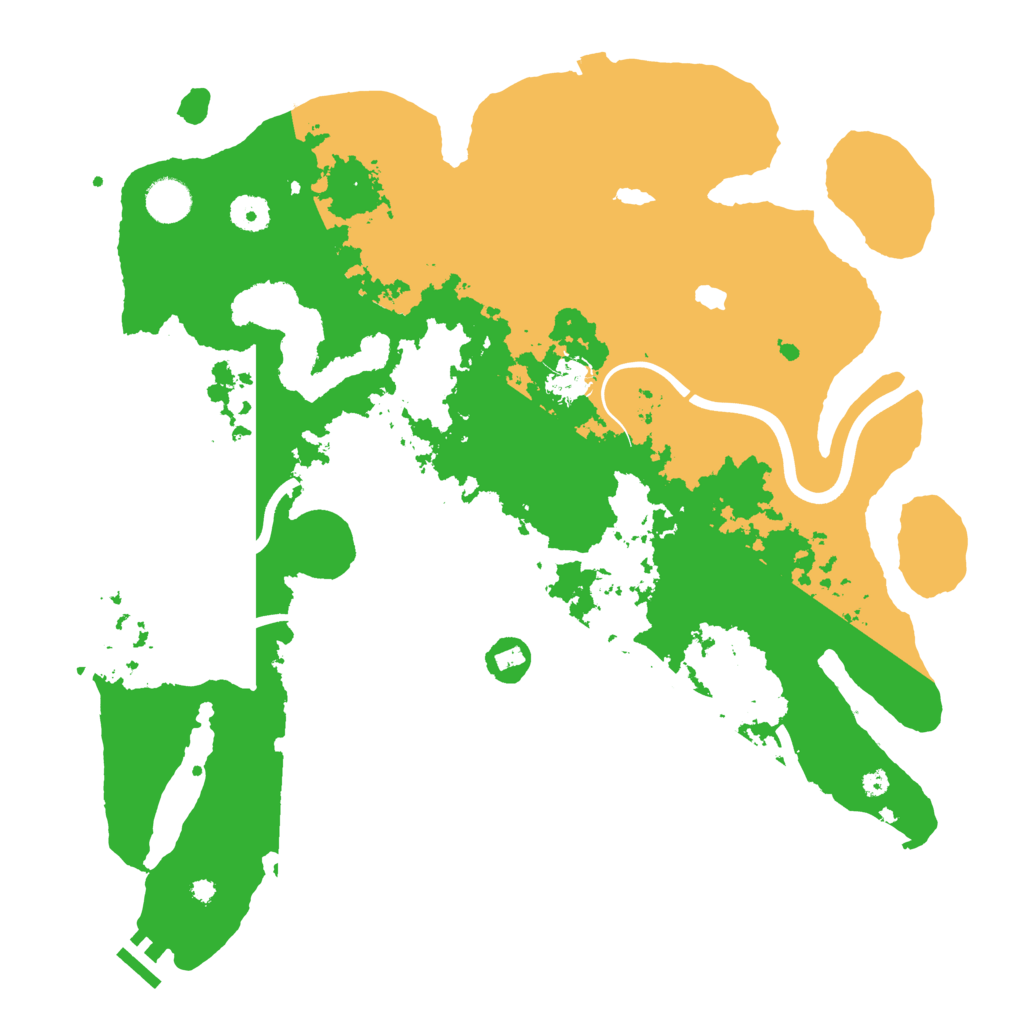 Biome Rust Map: Procedural Map, Size: 4000, Seed: 1568156139