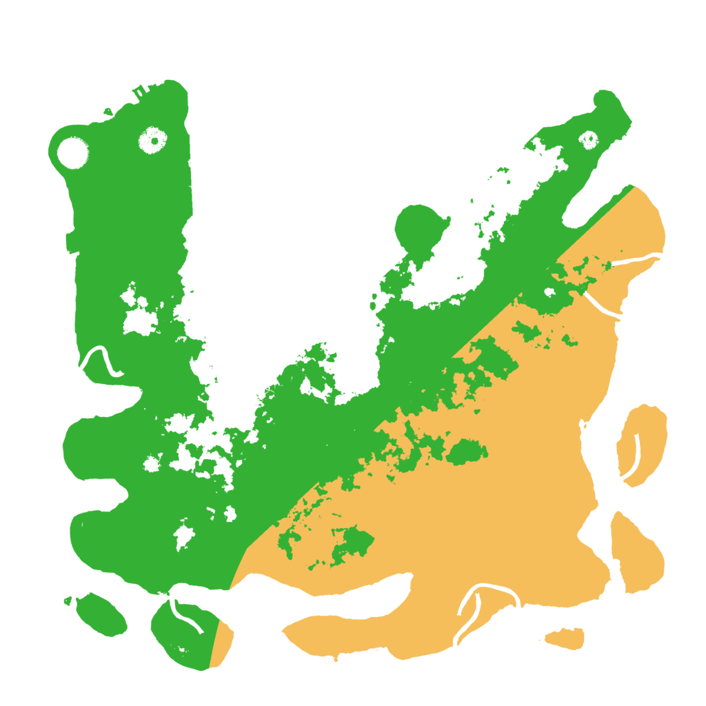 Biome Rust Map: Procedural Map, Size: 4000, Seed: 1879168163