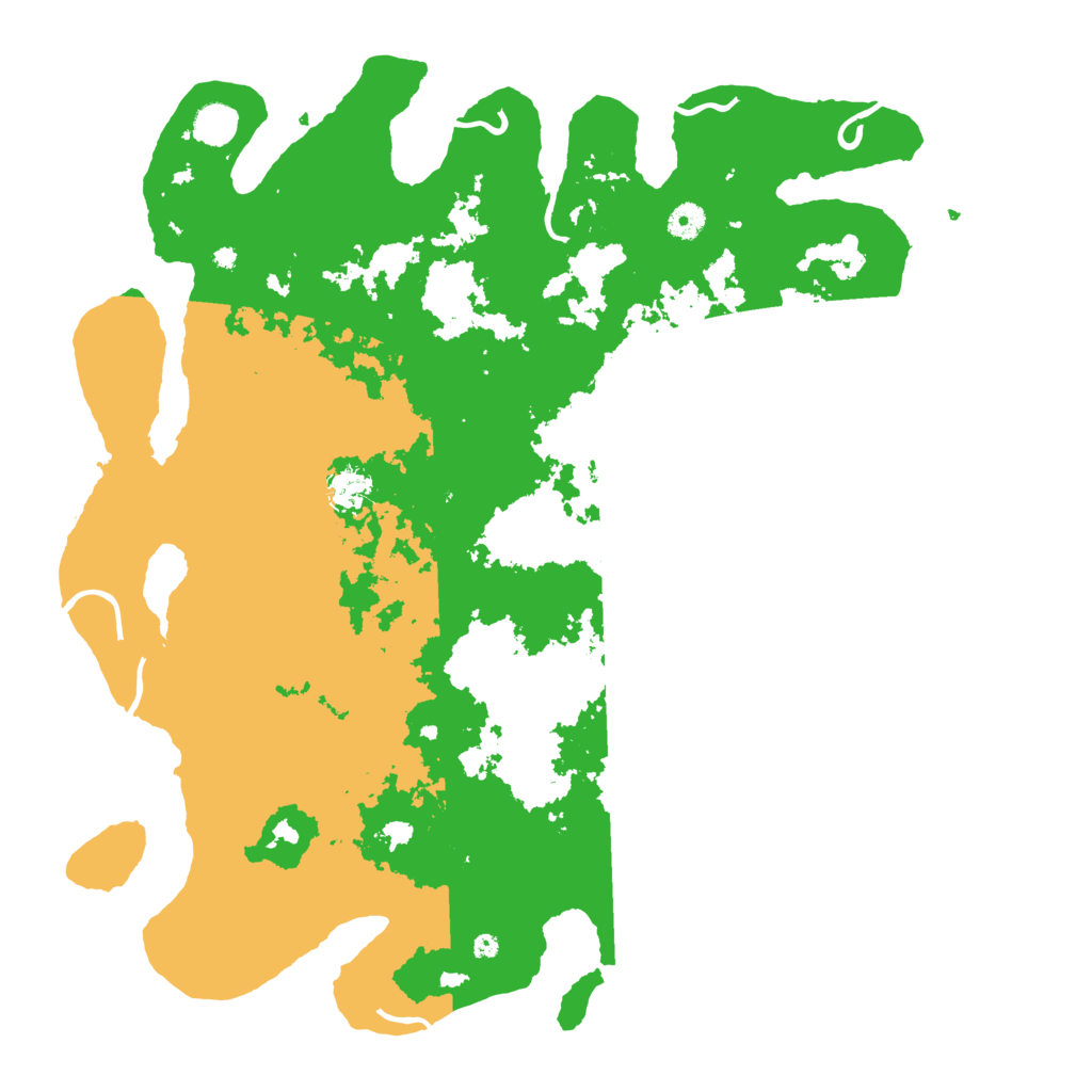 Biome Rust Map: Procedural Map, Size: 4500, Seed: 5471