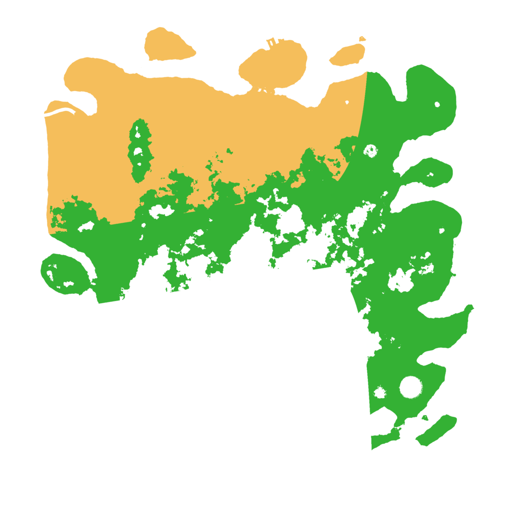 Biome Rust Map: Procedural Map, Size: 4000, Seed: 886081