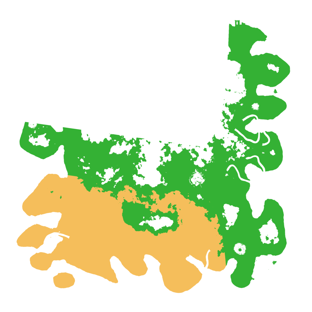 Biome Rust Map: Procedural Map, Size: 4000, Seed: 5052