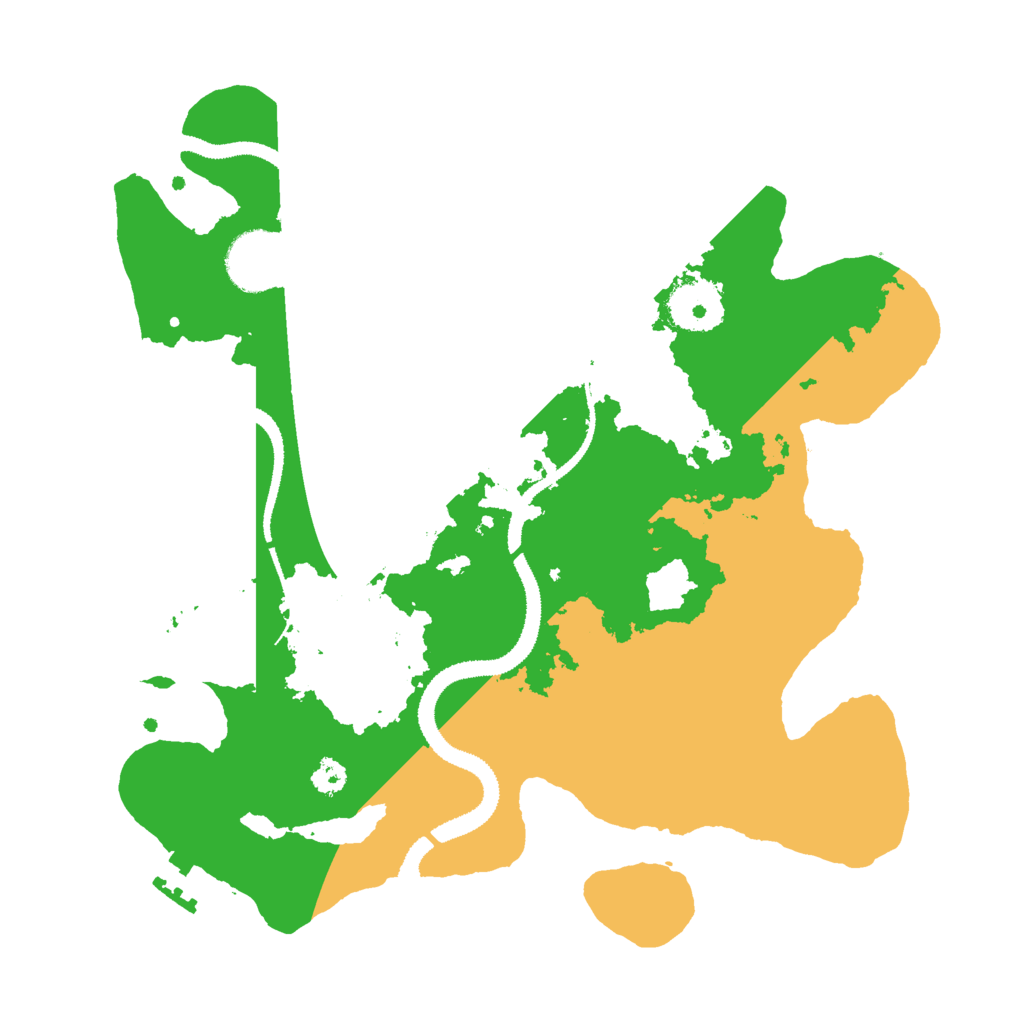 Biome Rust Map: Procedural Map, Size: 3000, Seed: 1634759282