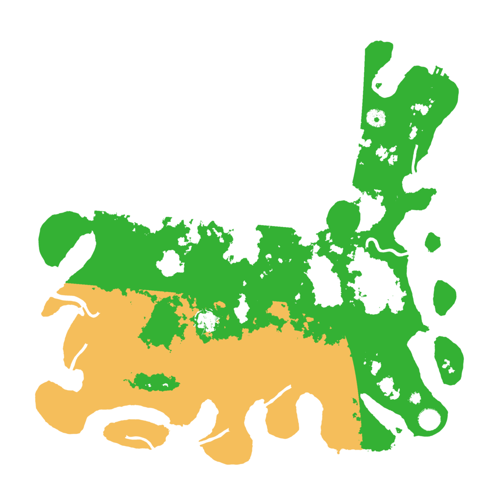 Biome Rust Map: Procedural Map, Size: 4000, Seed: 292929