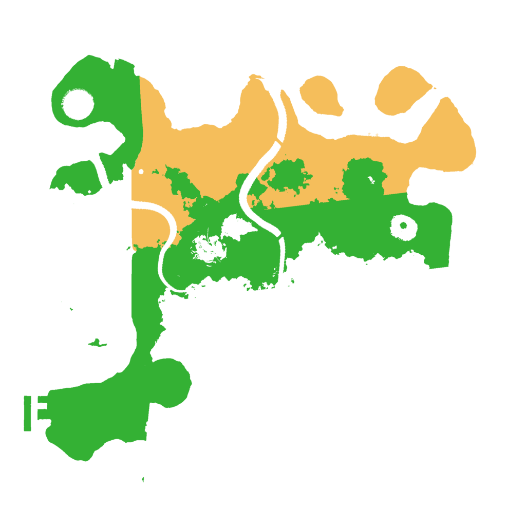 Biome Rust Map: Procedural Map, Size: 3000, Seed: 1982268439