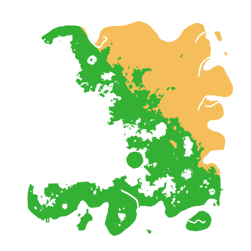 Biome Rust Map: Procedural Map, Size: 4050, Seed: 434404597