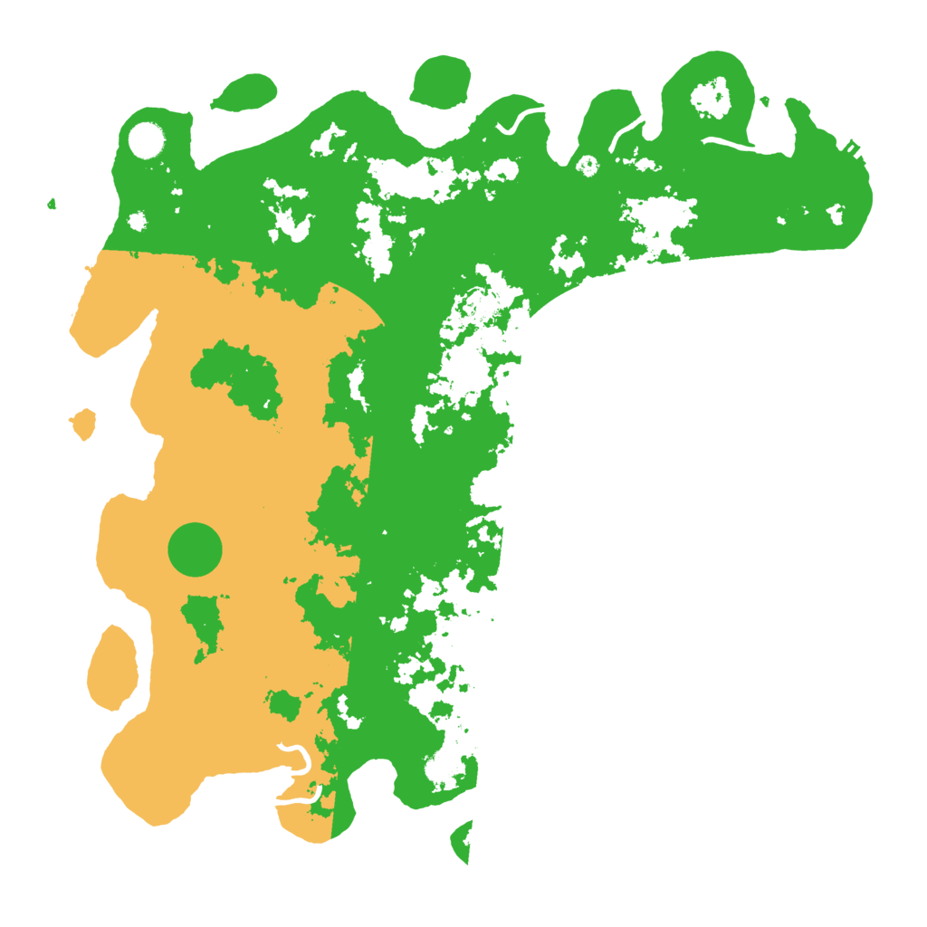 Biome Rust Map: Procedural Map, Size: 4500, Seed: 824666915