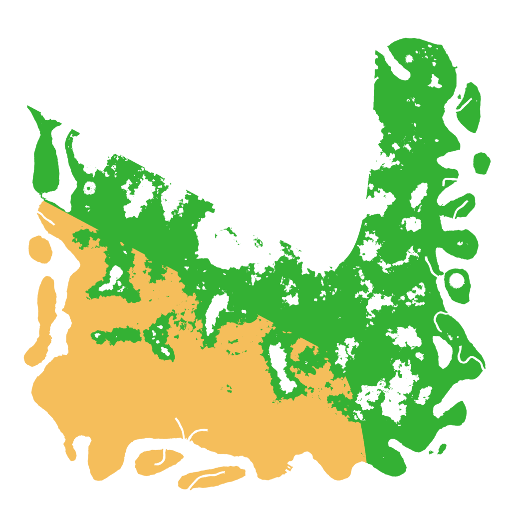 Biome Rust Map: Procedural Map, Size: 6000, Seed: 104830114
