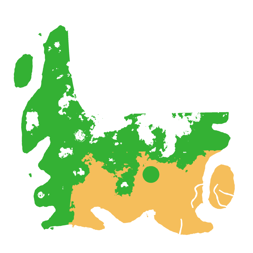 Biome Rust Map: Procedural Map, Size: 4000, Seed: 624697829