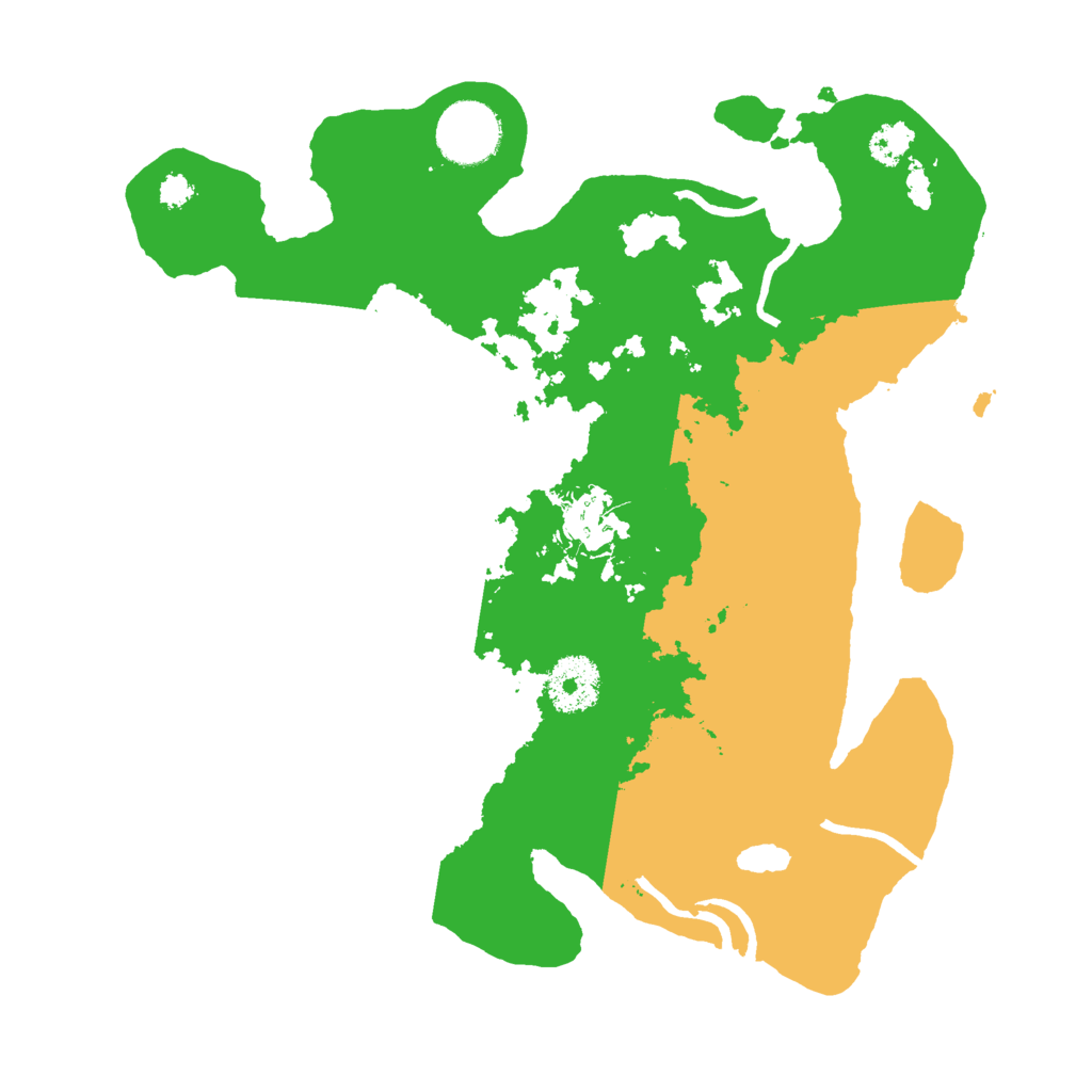 Biome Rust Map: Procedural Map, Size: 3000, Seed: 156869557