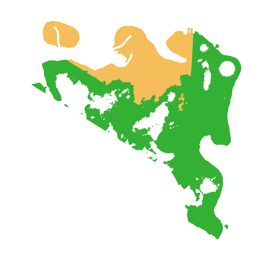 Biome Rust Map: Procedural Map, Size: 3000, Seed: 91538