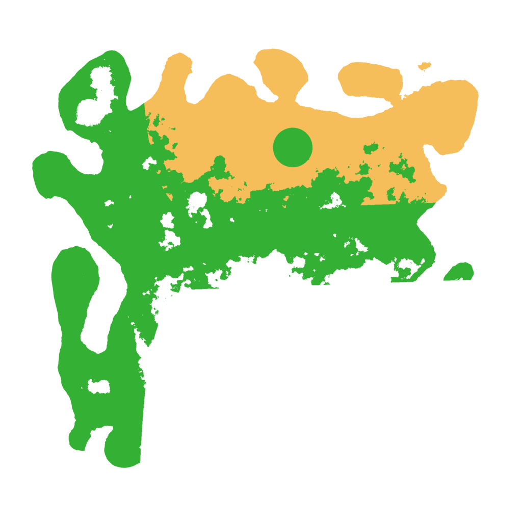 Biome Rust Map: Barren, Size: 3500, Seed: 212