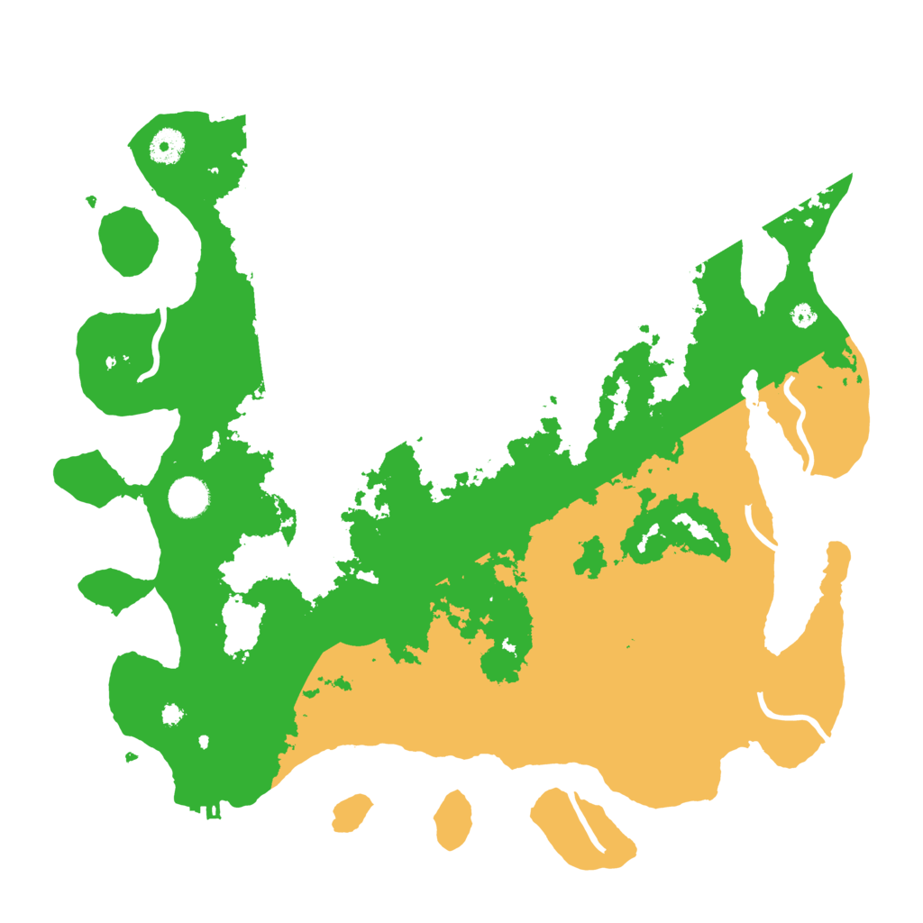 Biome Rust Map: Procedural Map, Size: 3950, Seed: 641482680