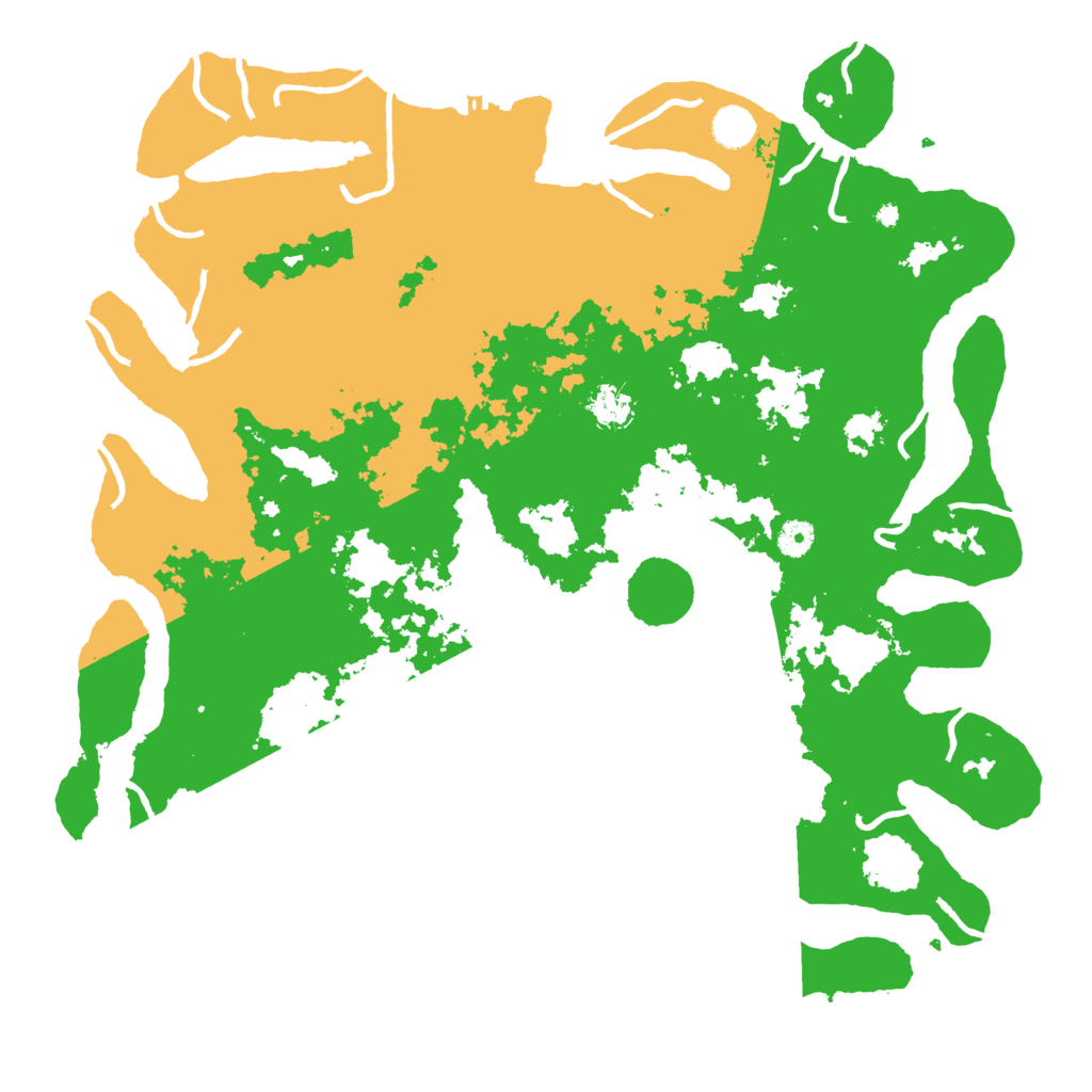 Biome Rust Map: Procedural Map, Size: 4500, Seed: 398498292