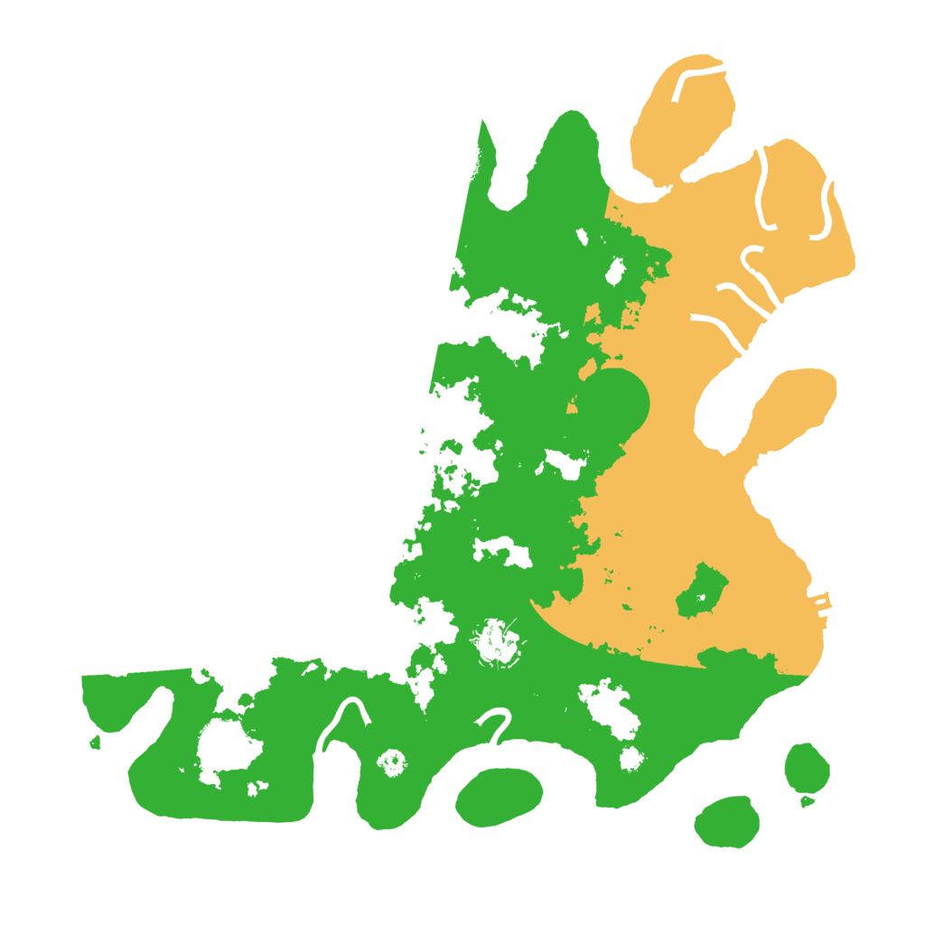 Biome Rust Map: Procedural Map, Size: 3500, Seed: 1873095895