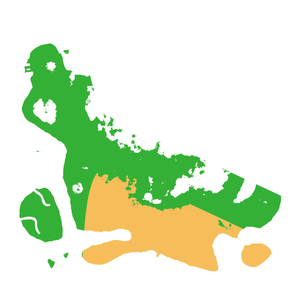 Biome Rust Map: Procedural Map, Size: 3000, Seed: 5107294