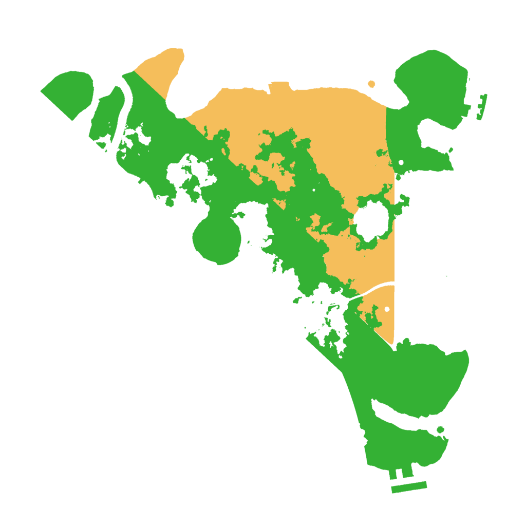 Biome Rust Map: Procedural Map, Size: 3000, Seed: 6041982
