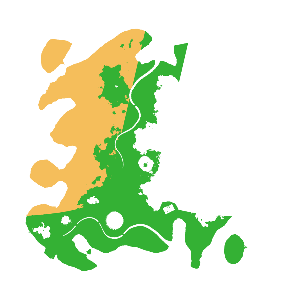 Biome Rust Map: Procedural Map, Size: 3000, Seed: 1410607733