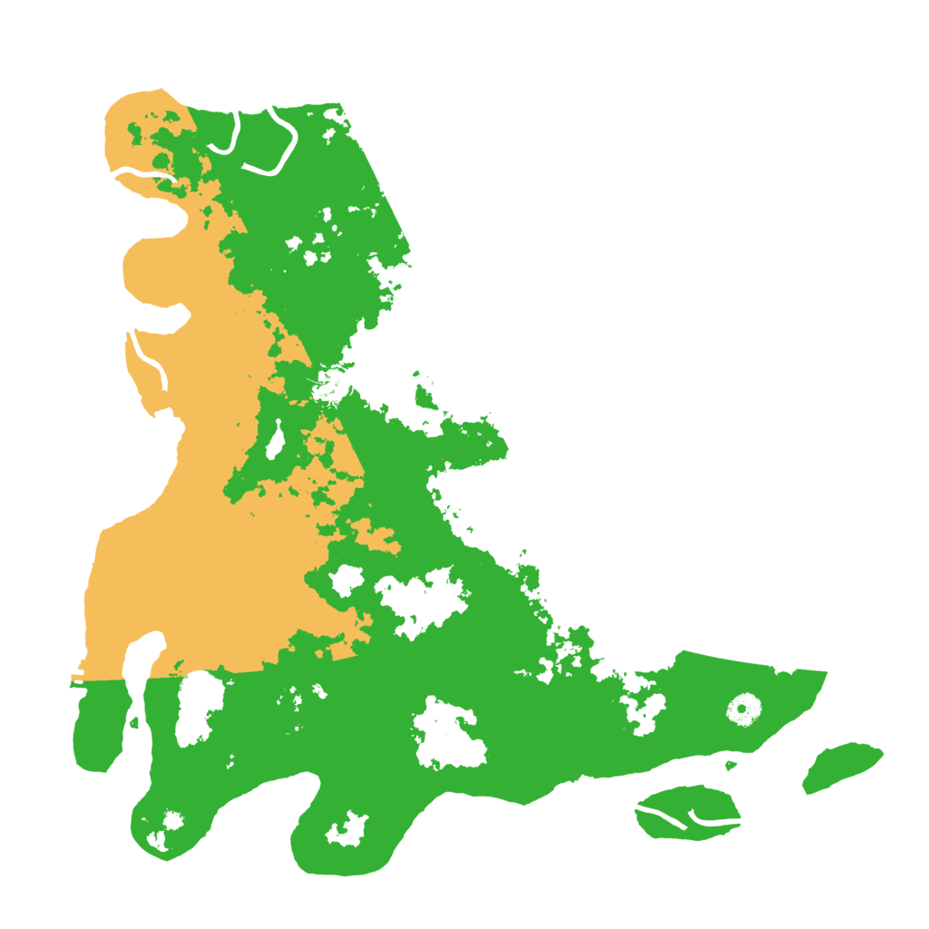 Biome Rust Map: Procedural Map, Size: 4250, Seed: 30425