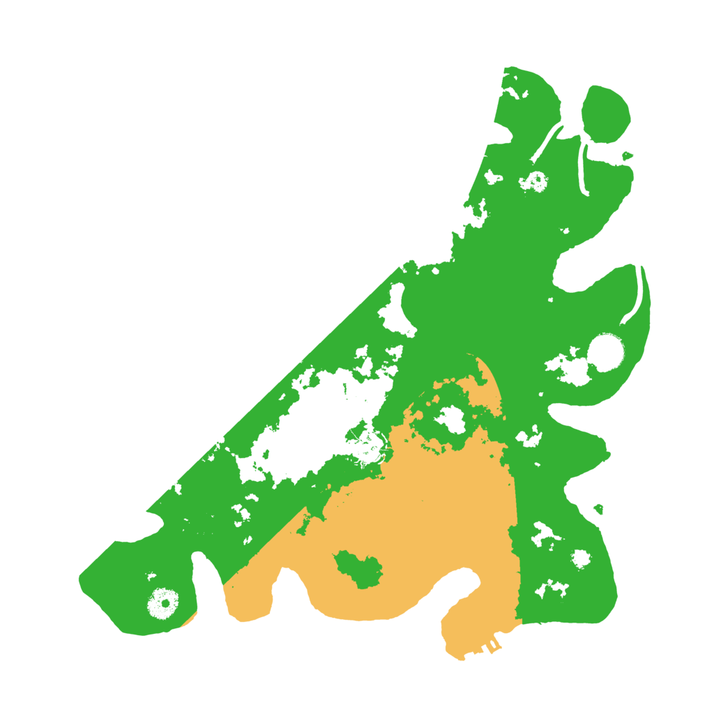 Biome Rust Map: Procedural Map, Size: 3500, Seed: 1680229273