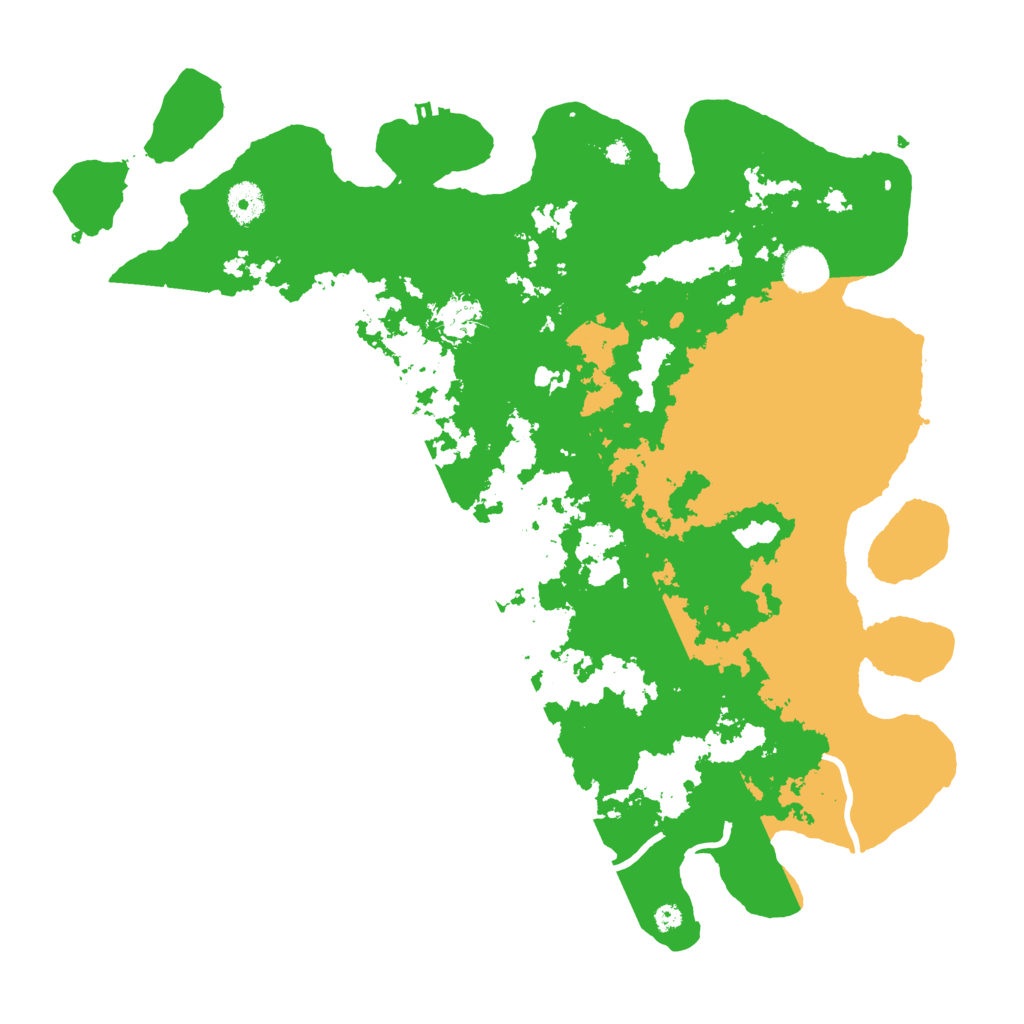 Biome Rust Map: Procedural Map, Size: 4000, Seed: 1175948805