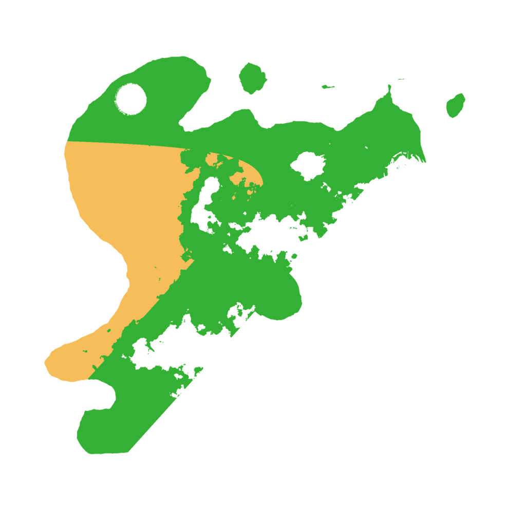 Biome Rust Map: Barren, Size: 3000, Seed: 454