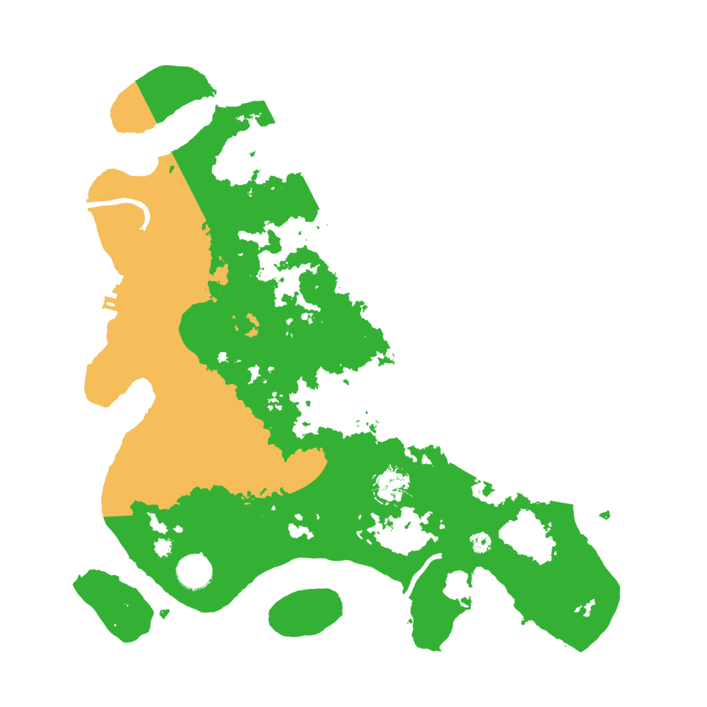 Biome Rust Map: Procedural Map, Size: 3500, Seed: 1615162408