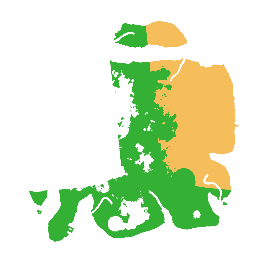 Biome Rust Map: Procedural Map, Size: 3000, Seed: 1034668730