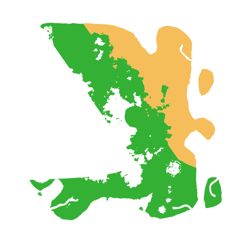 Biome Rust Map: Procedural Map, Size: 3000, Seed: 125047