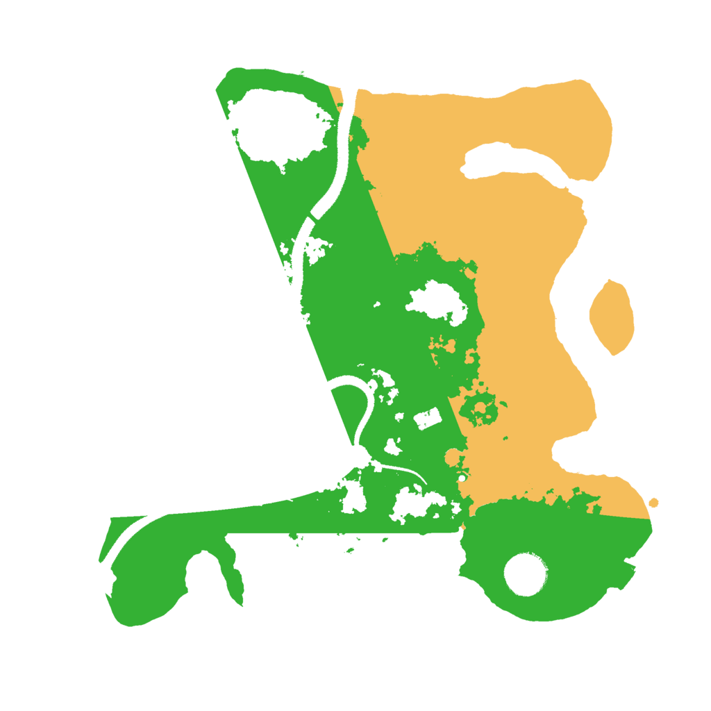 Biome Rust Map: Procedural Map, Size: 3000, Seed: 20654
