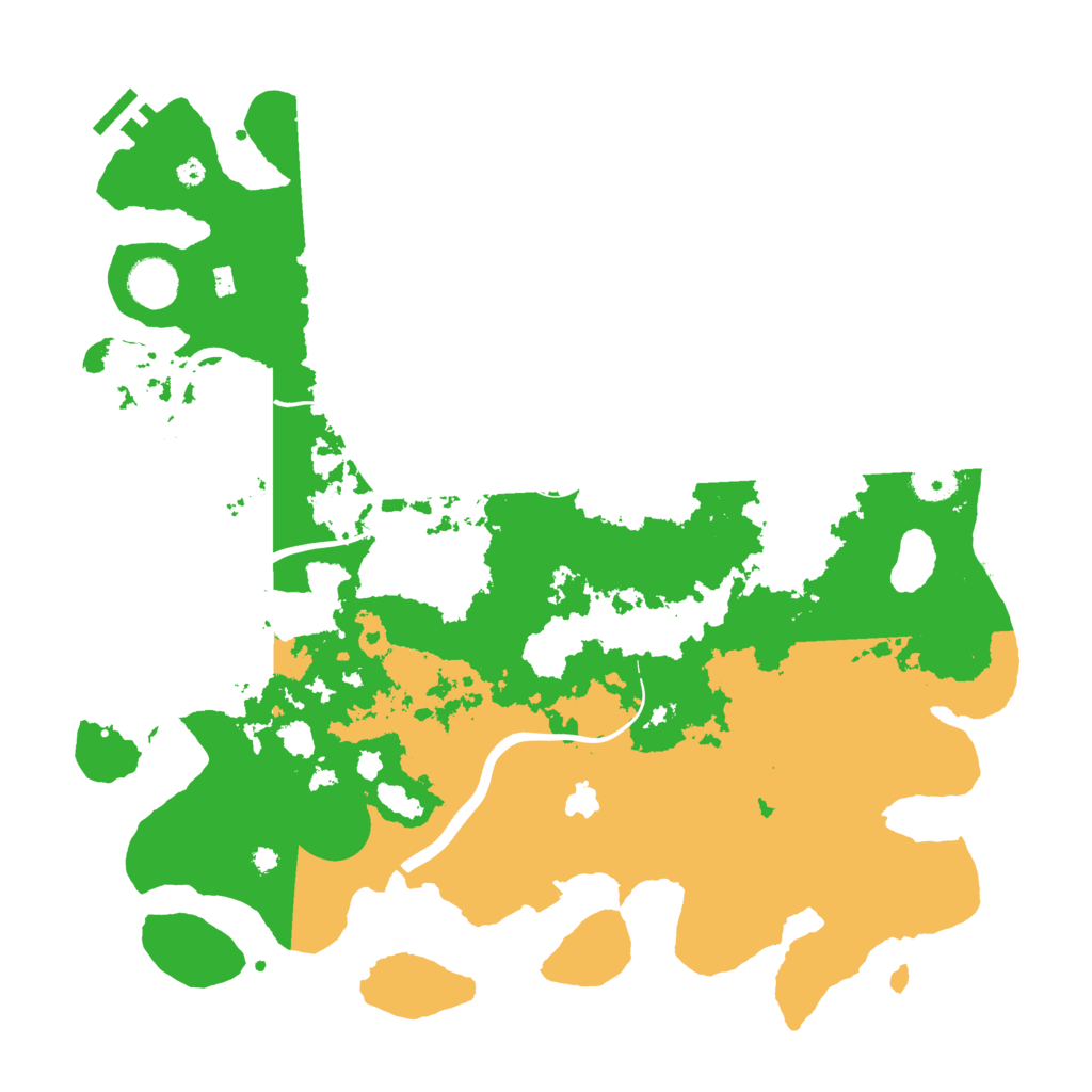 Biome Rust Map: Procedural Map, Size: 4000, Seed: 747379