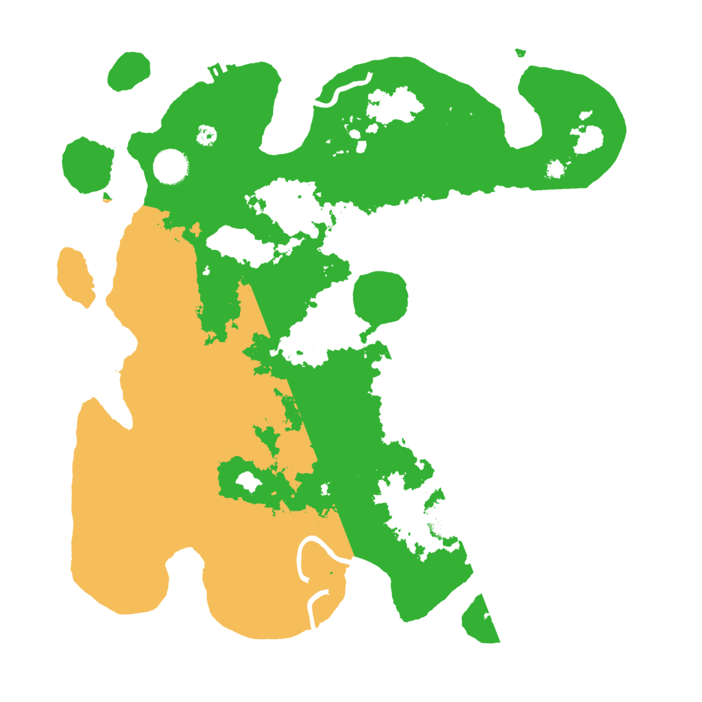 Biome Rust Map: Procedural Map, Size: 3500, Seed: 2115831978