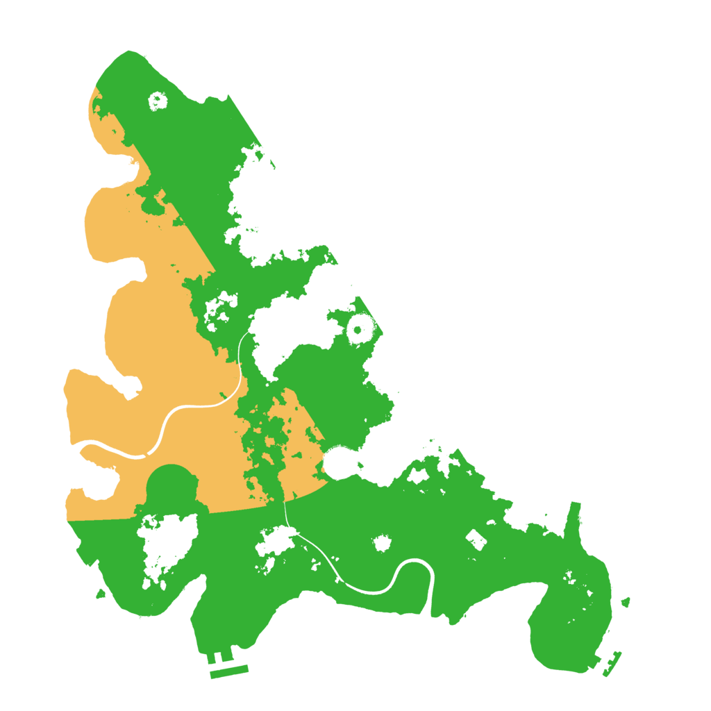 Biome Rust Map: Procedural Map, Size: 3750, Seed: 1237933474