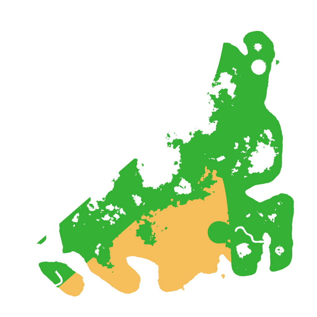 Biome Rust Map: Procedural Map, Size: 3750, Seed: 525968229