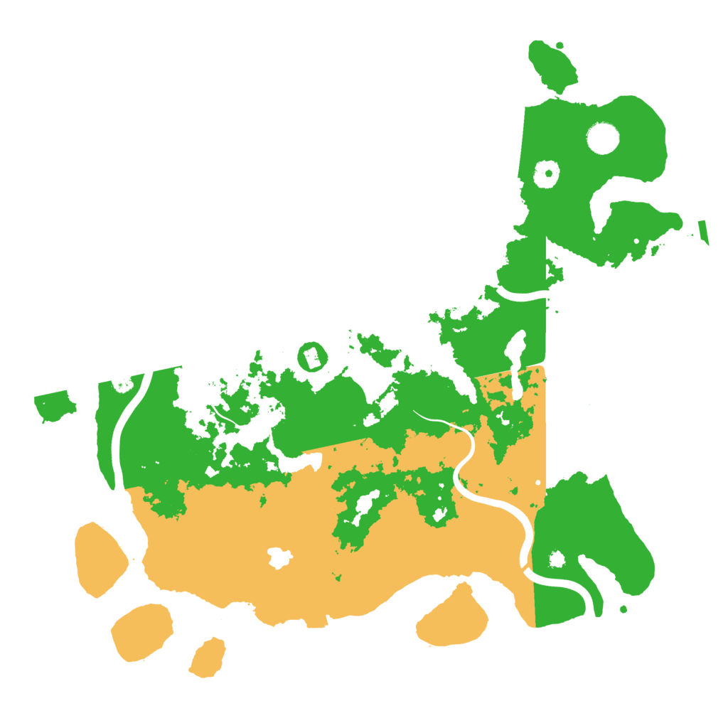 Biome Rust Map: Procedural Map, Size: 4000, Seed: 696695914