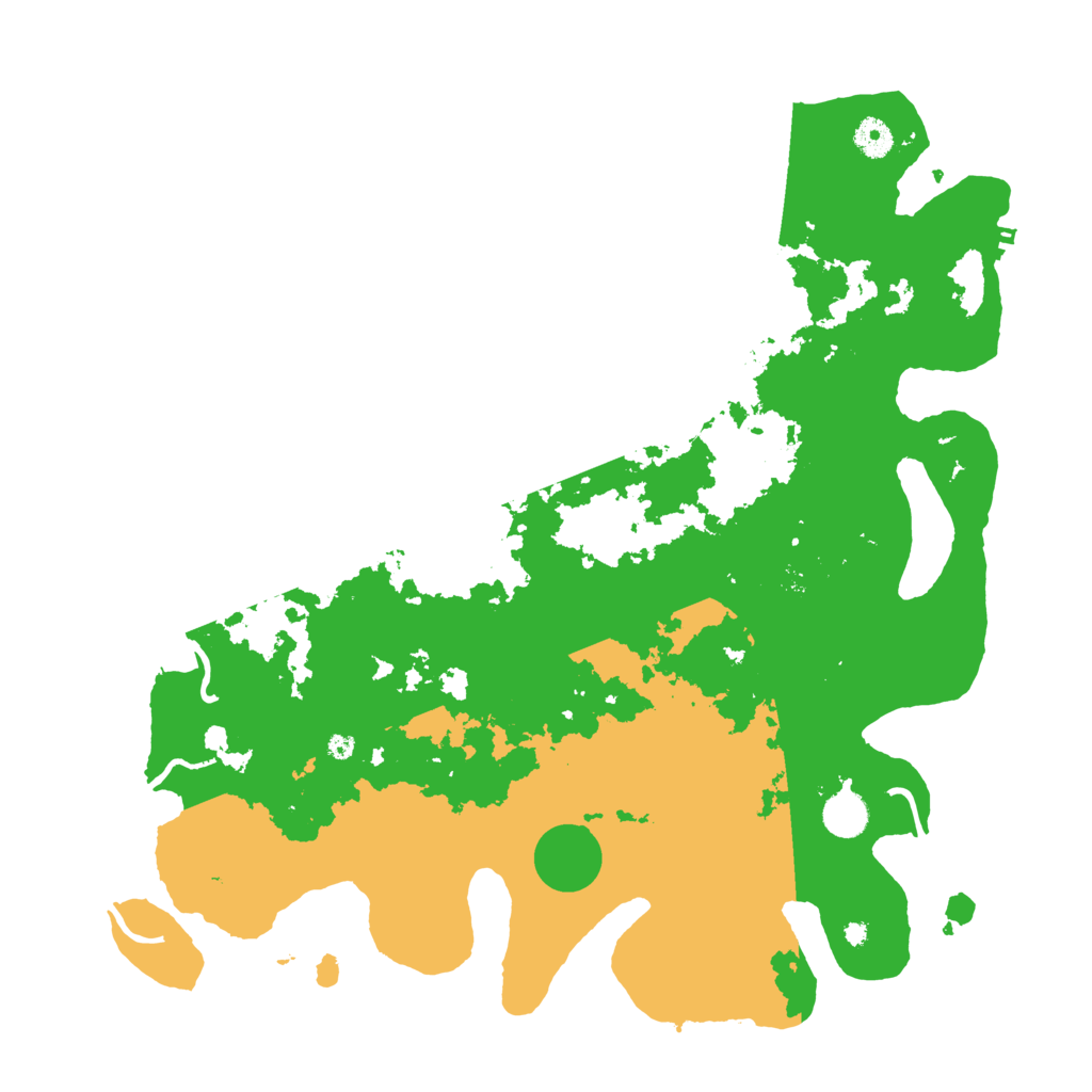 Biome Rust Map: Procedural Map, Size: 4250, Seed: 2144875282