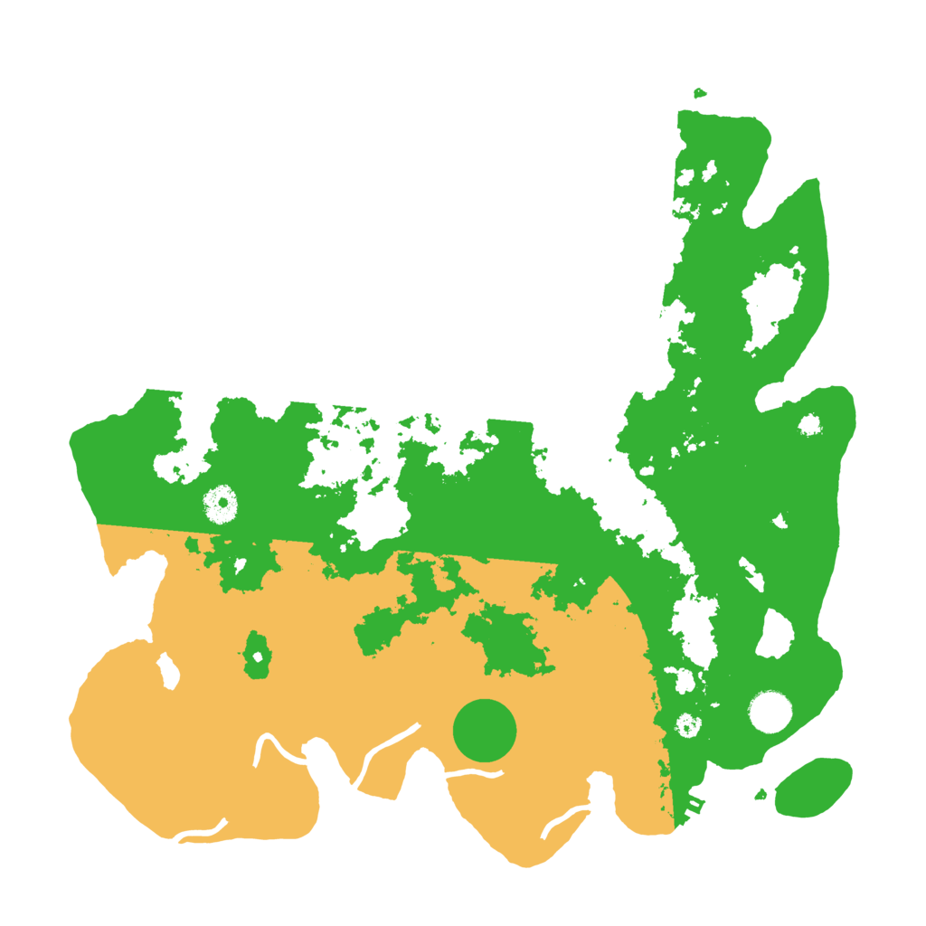 Biome Rust Map: Procedural Map, Size: 3850, Seed: 566155942